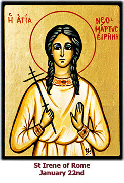 St Irene of Rome icon